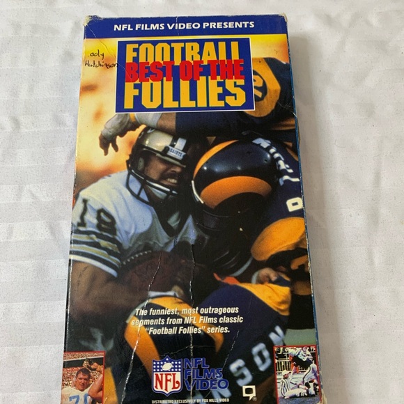 The Best of the Football Follies (VHS, 1995) NFL Films Video Presents - Picture 1 of 3